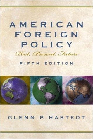 Tapa de American foreign policy