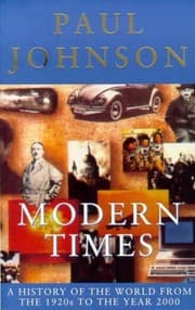Tapa de Modern Times: A History of the World from the 1920s to the Year 2000 (Phoenix Giants)