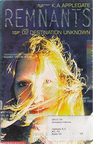 Tapa de Destination Unknown (Remnants)