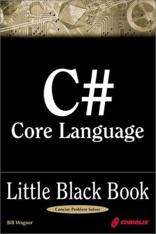 Tapa de C# Core Language Little Black Book