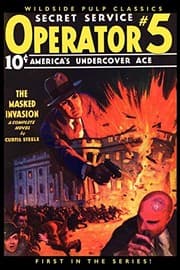 Tapa de Operator #5: The Masked Invasion: First in the Classic Pulp Series!
