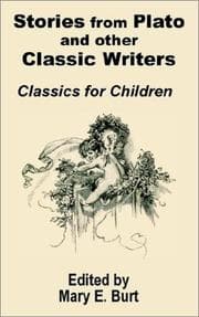 Tapa de Stories from Plato and other classic writers, "Classics for children"