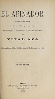 Tapa de El afinador
