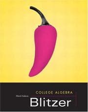 Tapa de College Algebra