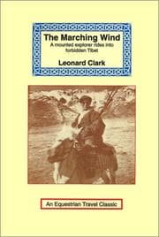 Tapa de The Marching Wind (Equestrian Travel Classics)
