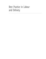 Tapa de Best practice in labour and delivery