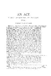 Tapa de Charter of the city of Holland, Michigan