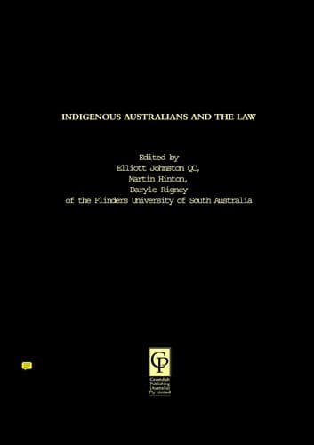 Tapa de Indigenous Australians and the law