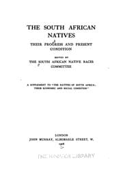 Tapa de The South African Natives: Their Progress and Present Condition