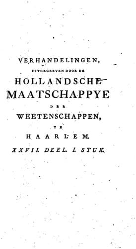 Tapa de Verhandelingen
