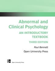 Tapa de Abnormal and clinical psychology