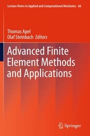 Tapa de Advanced Finite Element Methods and Applications