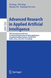 Tapa de Advanced Research in Applied Artificial Intelligence