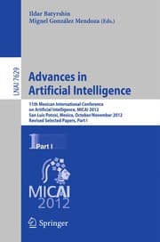 Tapa de Advances in Artificial Intelligence