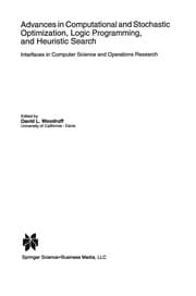 Tapa de Advances in Computational and Stochastic Optimization, Logic Programming, and Heuristic Search