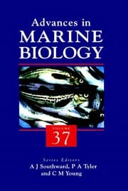 Tapa de Advances in Marine Biology, 37