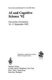 Tapa de AI and Cognitive Science '92