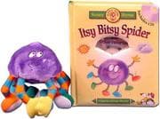 Tapa de Itsy Bitsy Spider and Other Favorites with Plush Spider & CD