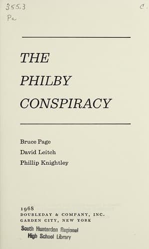 Tapa de The Philby Conspiracy