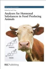 Tapa de Analyses for hormonal substances in food-producing animals
