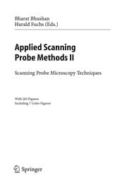 Tapa de Applied scanning probe methods II