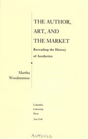 Tapa de The author, art, and the market