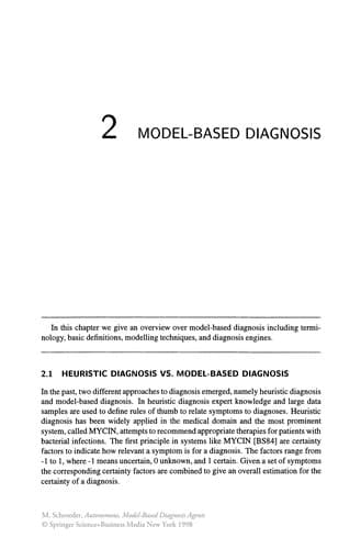 Tapa de Autonomous, Model-Based Diagnosis Agents