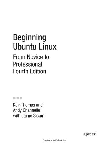 Tapa de Beginning Ubuntu Linux