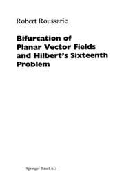 Tapa de Bifurcations of planar vector fields and Hilbert's sixteenth problem