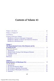 Tapa de Biogeochemical cycles of elements