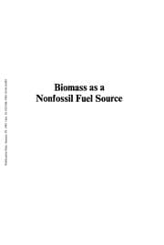 Tapa de Biomass as a nonfossil fuel source