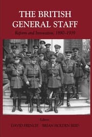 Tapa de British General Staff