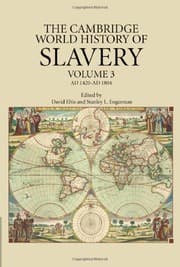 Tapa de The Cambridge world history of slavery