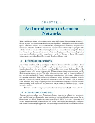 Tapa de Camera networks