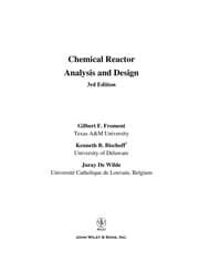 Tapa de Chemical reactor analysis and design