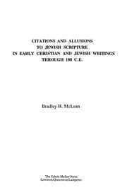Tapa de Citations and allusions to Jewish scripture in early Christian and Jewish writings through 180 C.E