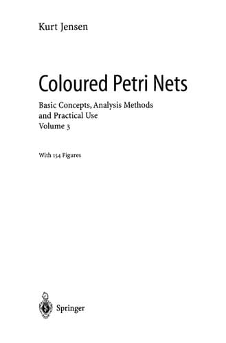 Tapa de Coloured Petri Nets, Vol. 3
