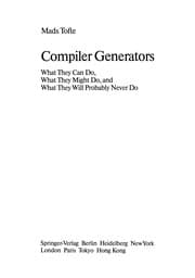 Tapa de Compiler Generators