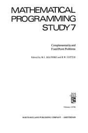 Tapa de Complementarity and fixed point problems