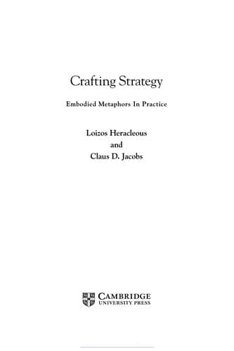 Tapa de Crafting strategy