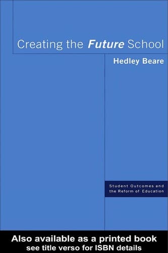 Tapa de Creating the future school