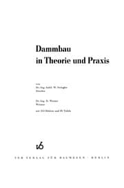 Tapa de Dammbau in Theorie und Praxis