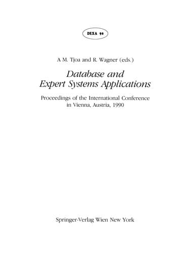 Tapa de Database and Expert Systems Applications