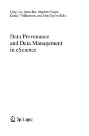 Tapa de Data Provenance and Data Management in eScience