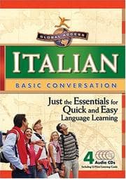 Tapa de Mastering Italian Basic Conversation (Global Access Basic Conversation)