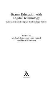 Tapa de Drama education with digital technology