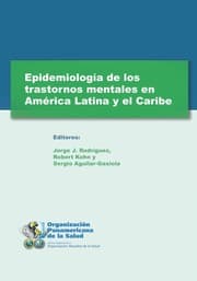 Tapa de Epidemiología de los trastornos mentales en América Latina y el Caribe
