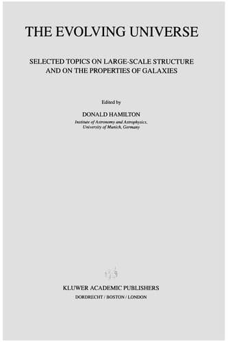 Tapa de The Evolving Universe