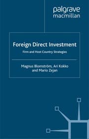 Tapa de Foreign direct investment