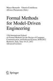 Tapa de Formal Methods for Model-Driven Engineering